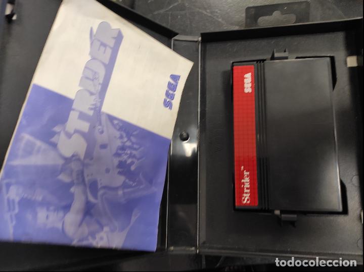 Videojuegos y consolas: Strider - Sega Master System MS - PAL Completo - Foto 2