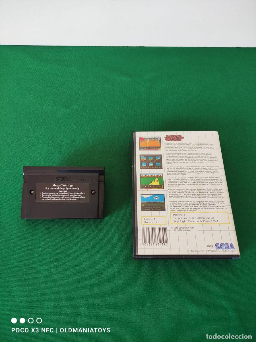 Jeu Vidéo SEGA Master System - Operation Wolf - Version PAL - État Correct (vintage)