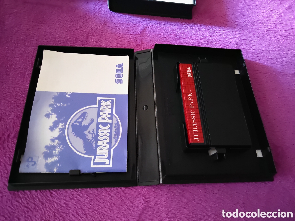 Videojuegos y consolas: VIDEOJUEGO SEGA MASTER SYSTEM JURASSIC PARK - Foto 2