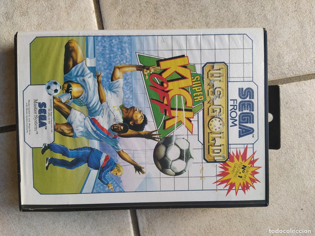 Videojuegos y consolas: SUPER KICK OFF SEGA MASTER SYSTEM COMPLETO Y TOTALMENTE ORIGINAL - Foto 1