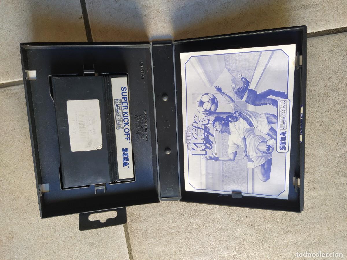 Videojuegos y consolas: SUPER KICK OFF SEGA MASTER SYSTEM COMPLETO Y TOTALMENTE ORIGINAL - Foto 4