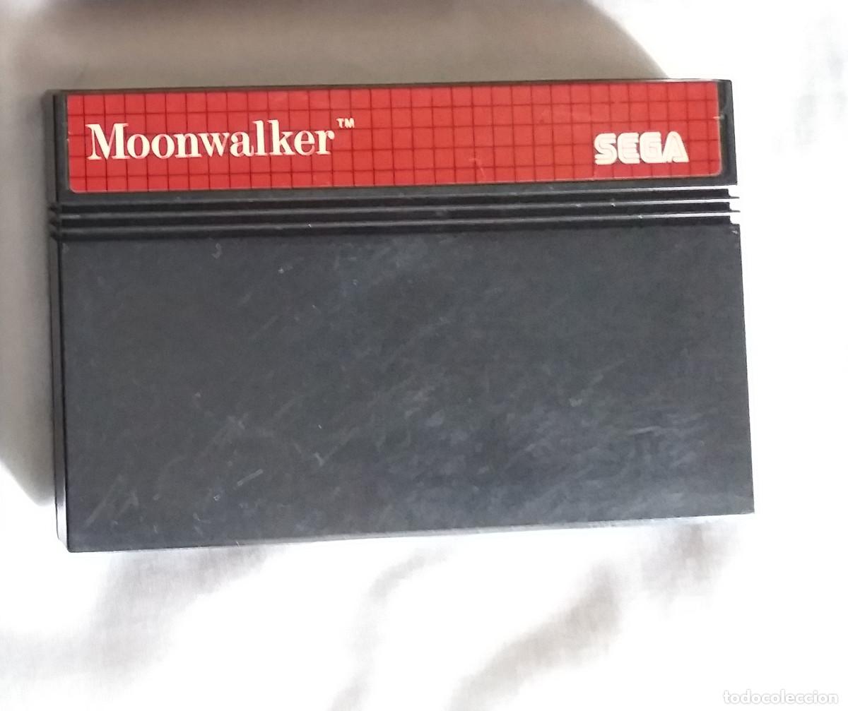 Videojuegos y consolas: Moonwalker Videojuego Cartucho Consola Master System - Foto 1