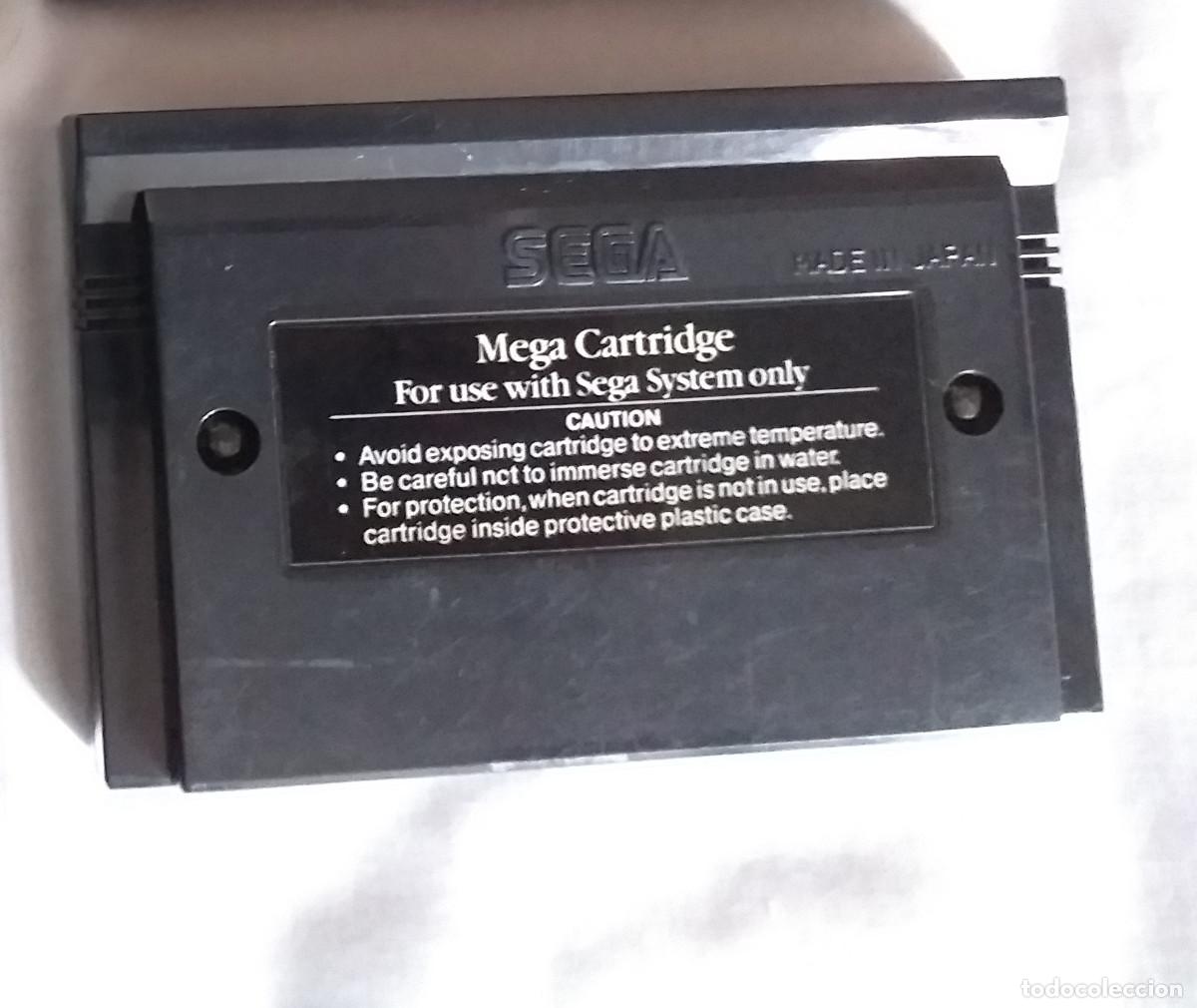 Videojuegos y consolas: Moonwalker Videojuego Cartucho Consola Master System - Foto 2