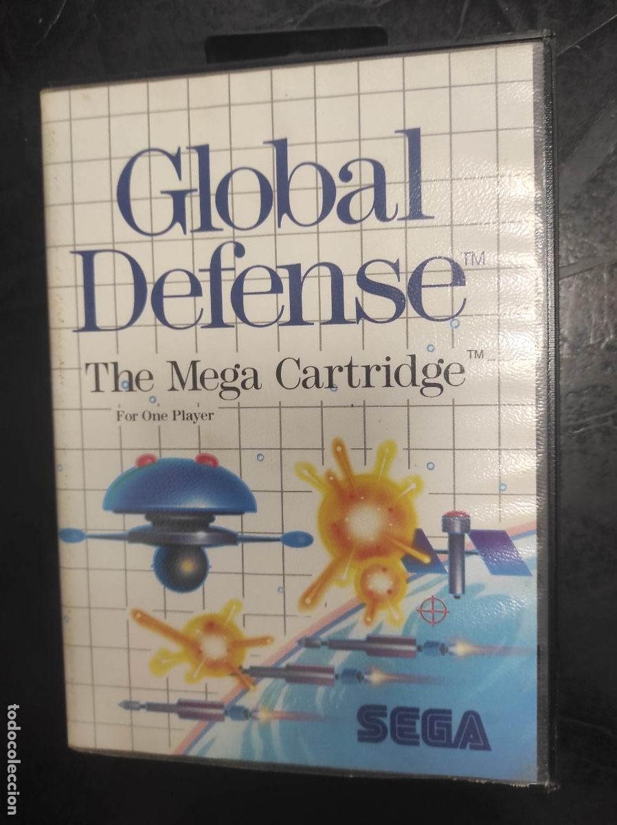 Videojuegos y consolas: Global Defense - COMPLETO Sega Master System MS PAL ESP - Foto 1