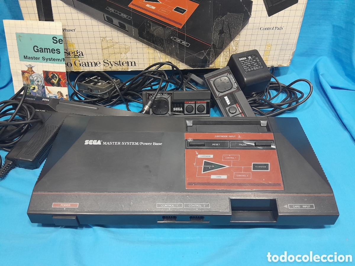 Videojuegos y consolas: CONSOLA SEGA - MASTER SYSTEM PLUS EN CAJA. FALTA CORCHO. FUNCIONA - Foto 2