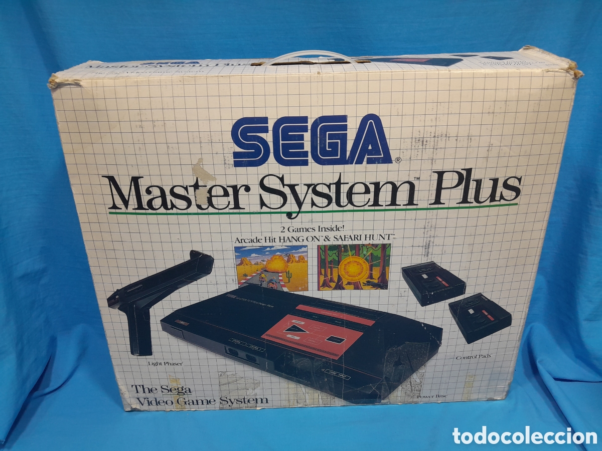 Videojuegos y consolas: CONSOLA SEGA - MASTER SYSTEM PLUS EN CAJA. FALTA CORCHO. FUNCIONA - Foto 26