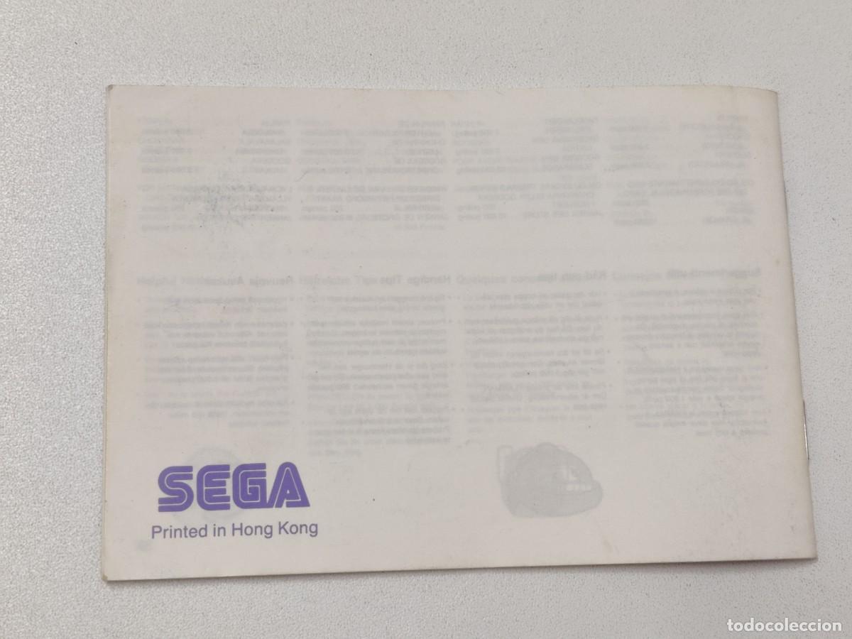 Videojuegos y consolas: MANUAL ALEX KIDD IN MIRACLE WORLD - Foto 2