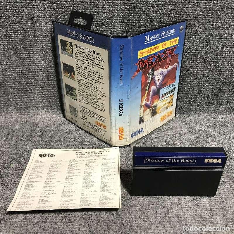 Videojuegos y consolas: SHADOW OF THE BEAST TECTOY SEGA MASTER SYSTEM - Foto 1