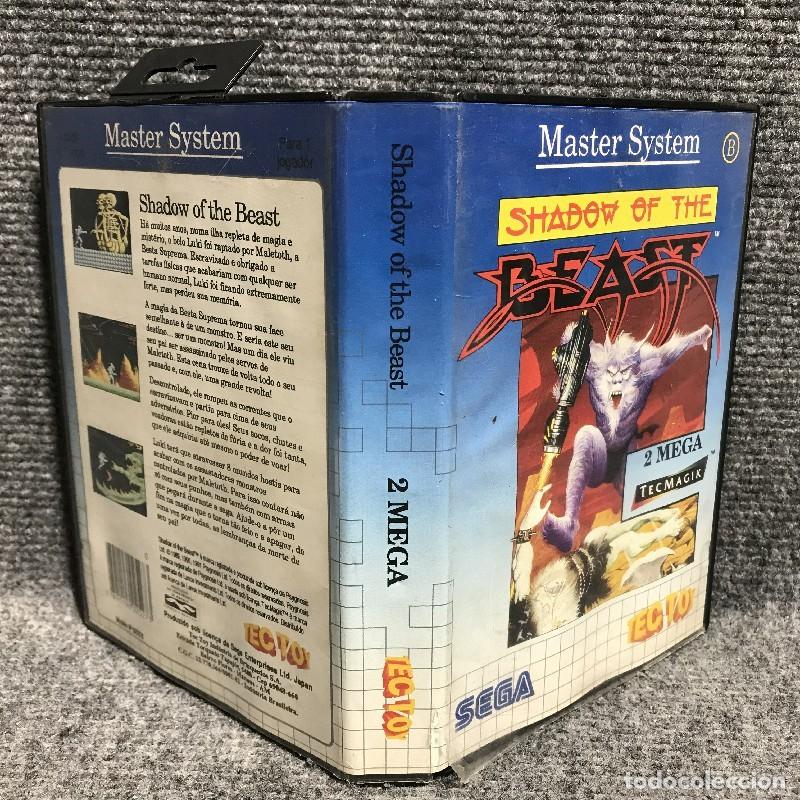 Videojuegos y consolas: SHADOW OF THE BEAST TECTOY SEGA MASTER SYSTEM - Foto 2