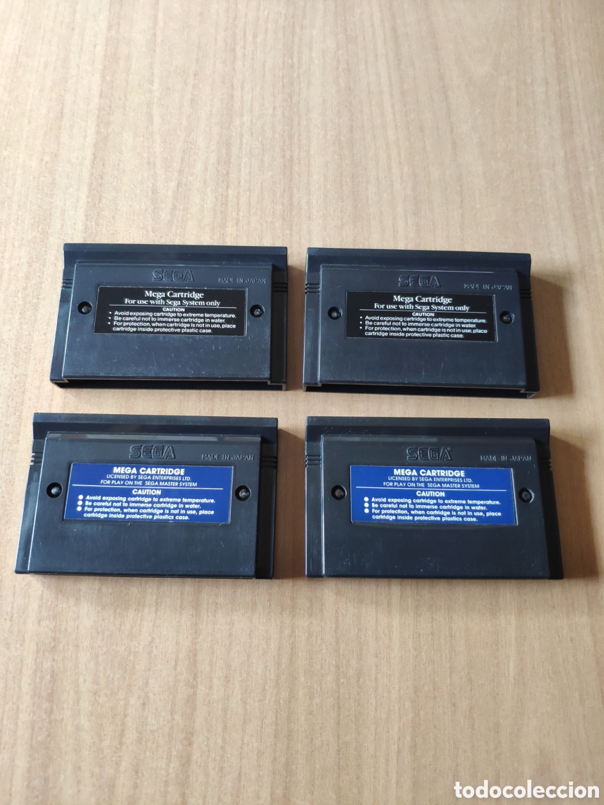 Videojuegos y consolas: Lote Master System Shinobi, Sonic,...Sega - Foto 2