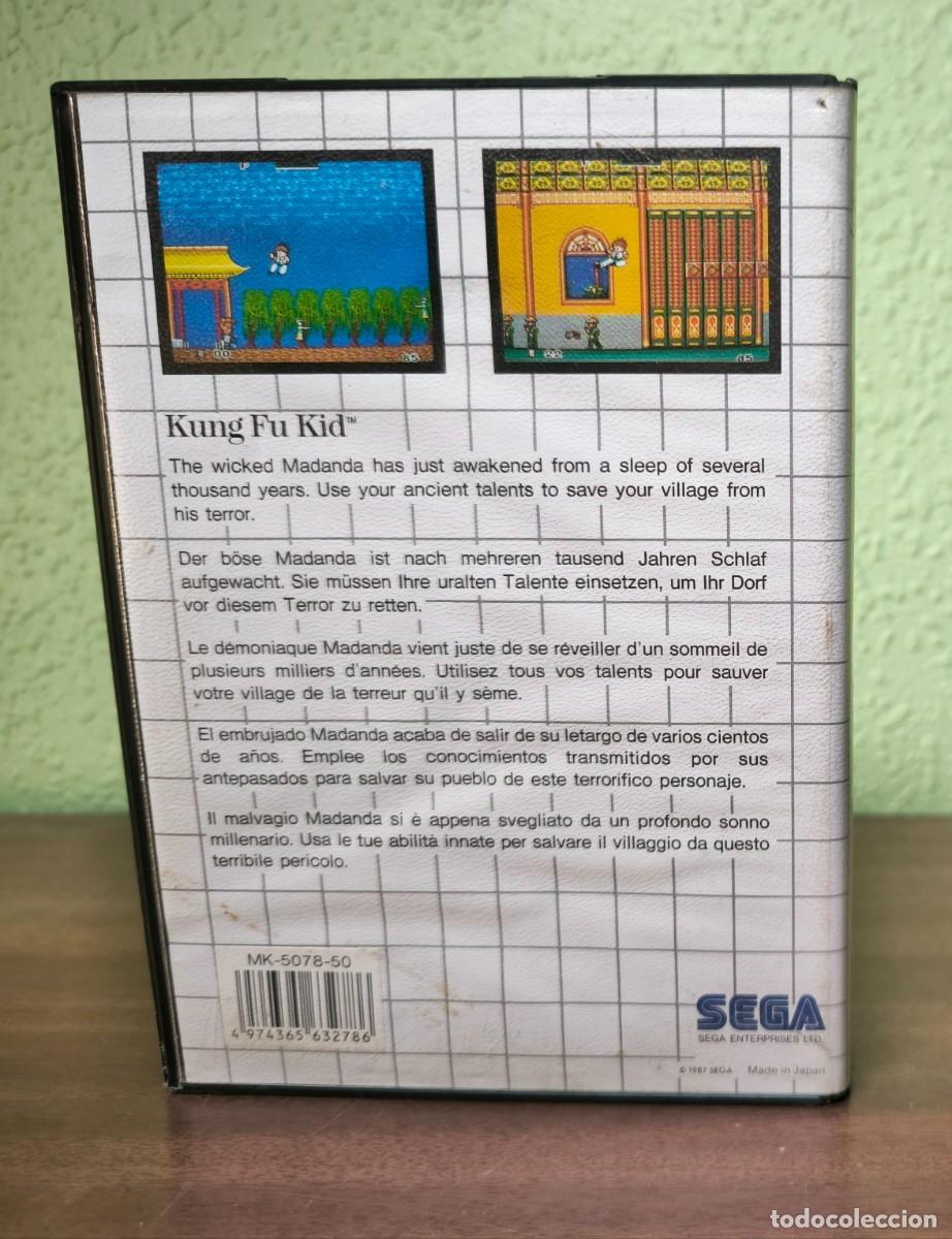 Videojuegos y consolas: kung fu kid sega master system 2 - Foto 2