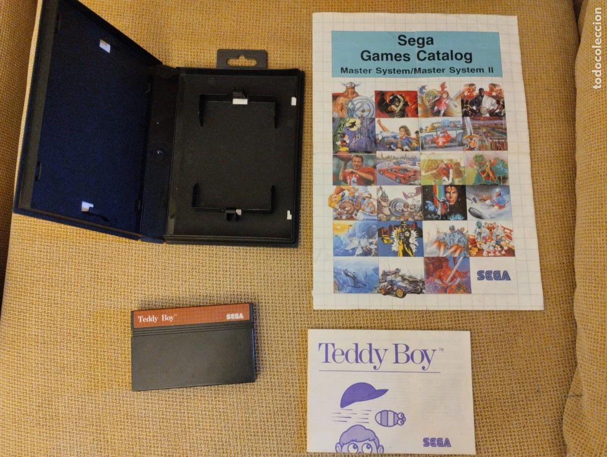 Videojuegos y consolas: Juego Teddy Boy M&aacute;ster System - Foto 1