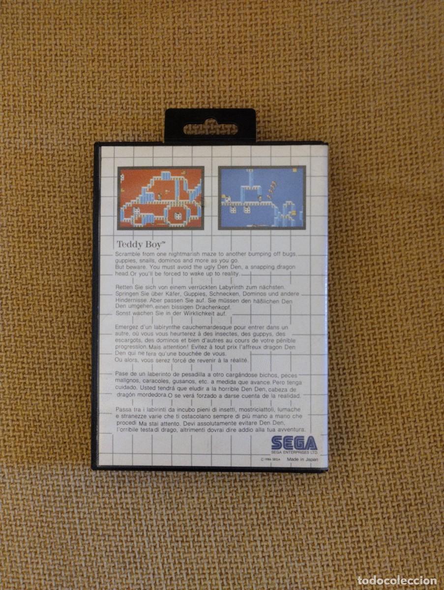 Videojuegos y consolas: Juego Teddy Boy M&aacute;ster System - Foto 3