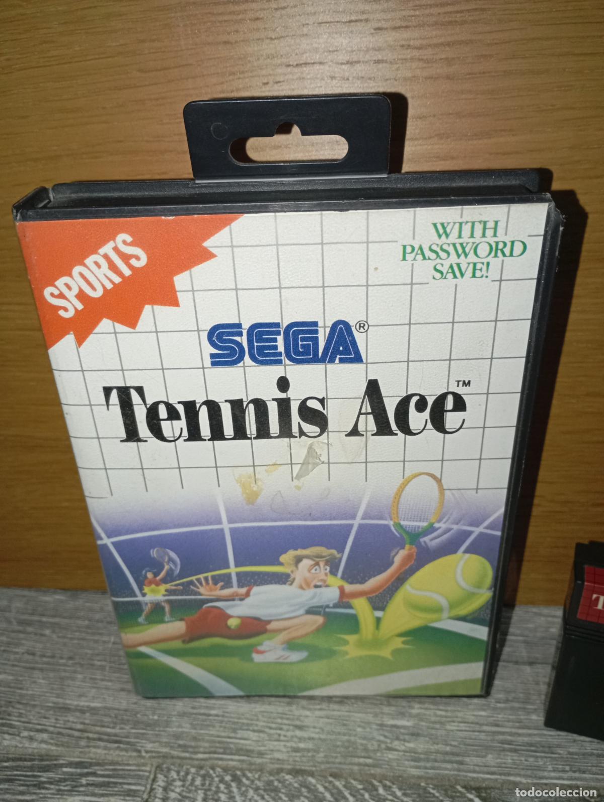 Videojuegos y consolas: Tennis ace juego Sega M&aacute;ster System - Foto 2