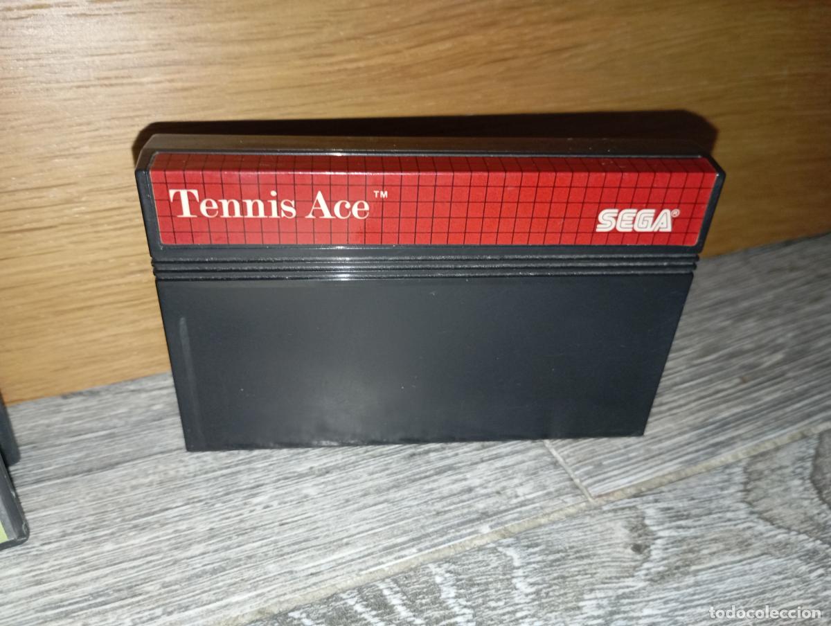 Videojuegos y consolas: Tennis ace juego Sega M&aacute;ster System - Foto 3