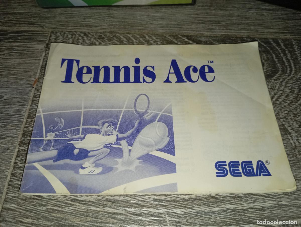 Videojuegos y consolas: Tennis ace juego Sega M&aacute;ster System - Foto 4