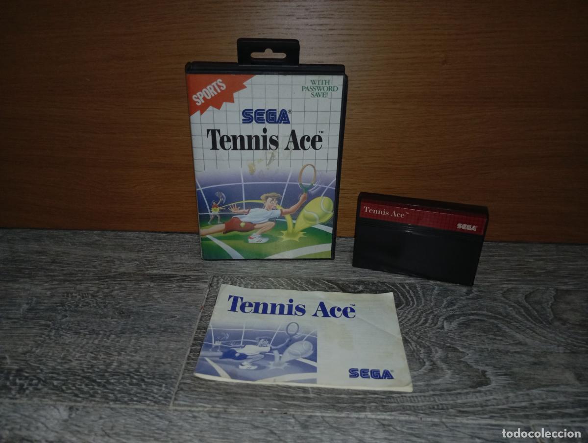 Videojuegos y consolas: Tennis ace juego Sega M&aacute;ster System - Foto 1
