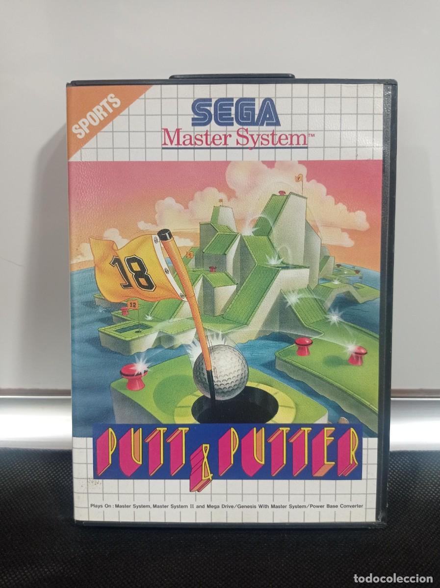 Videojuegos y consolas: JUEGO CARTUCHO SEGA MASTER SYSTEM: PUTT & PUTTER - Foto 1