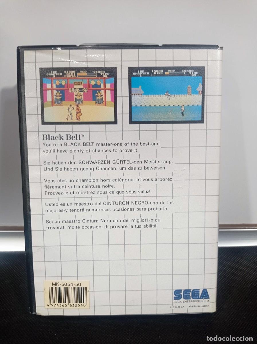Videojuegos y consolas: JUEGO CARTUCHO SEGA MASTER SYSTEM: BLACK BELT - Foto 2