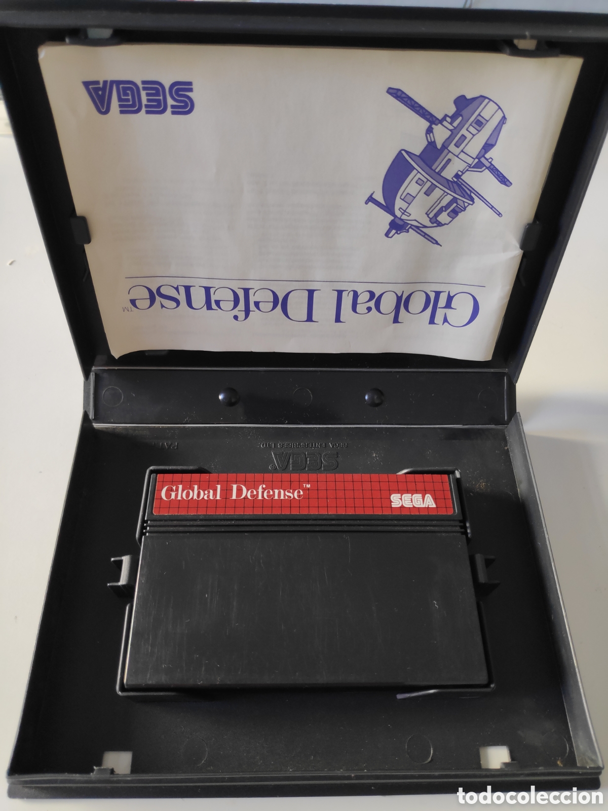 Videojuegos y consolas: Juego Global Defense Sega Master System pal - Foto 3