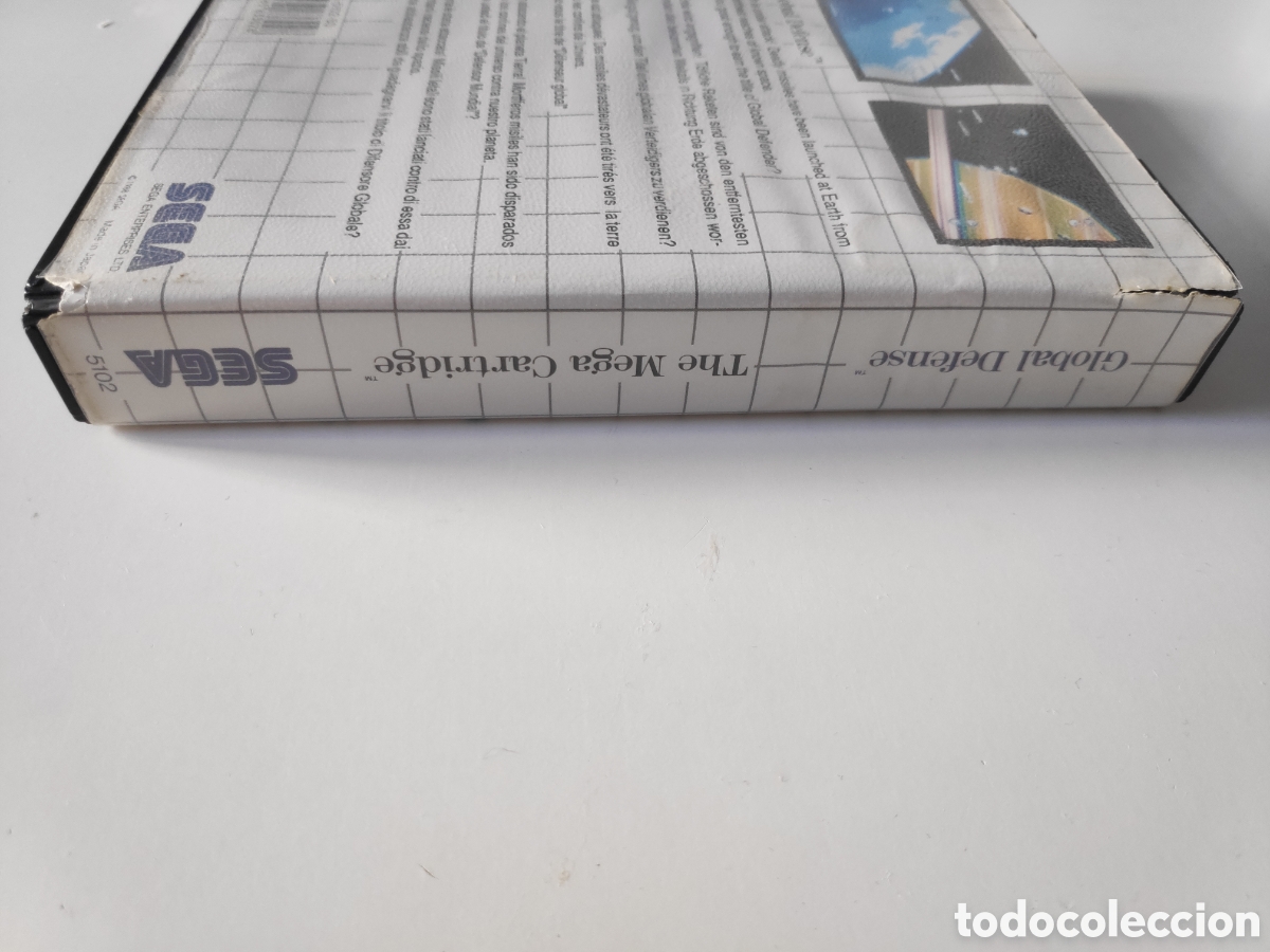 Videojuegos y consolas: Juego Global Defense Sega Master System pal - Foto 5