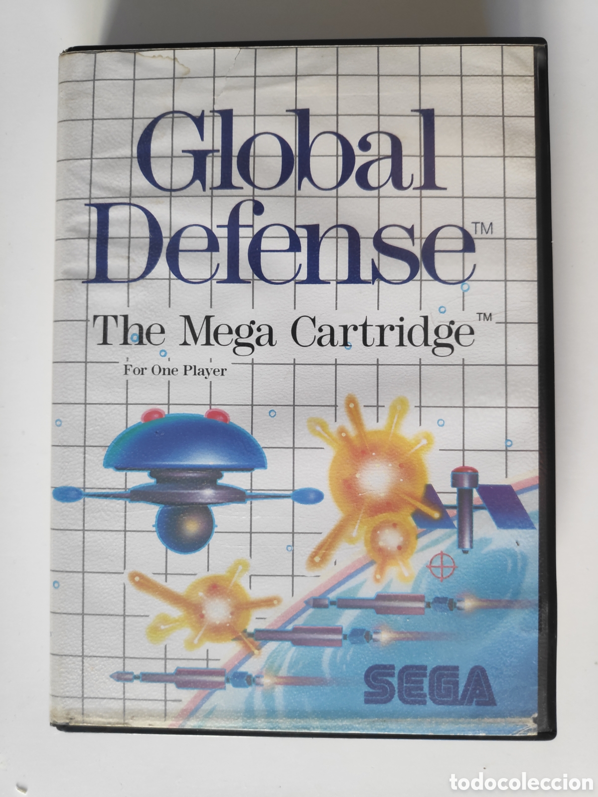 Videojuegos y consolas: Juego Global Defense Sega Master System pal - Foto 1