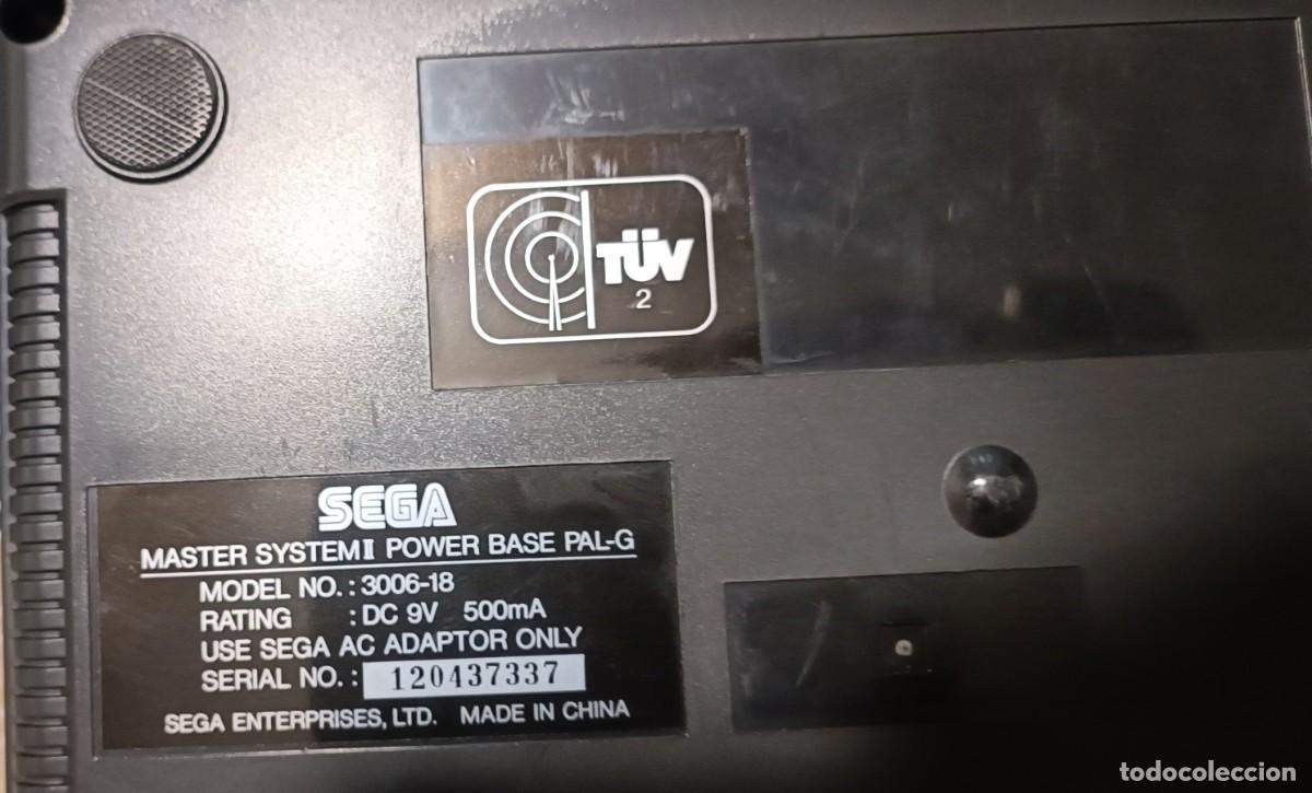 Videojuegos y consolas: Sega Master System 2 + cartucho con 3 juegos - Foto 12
