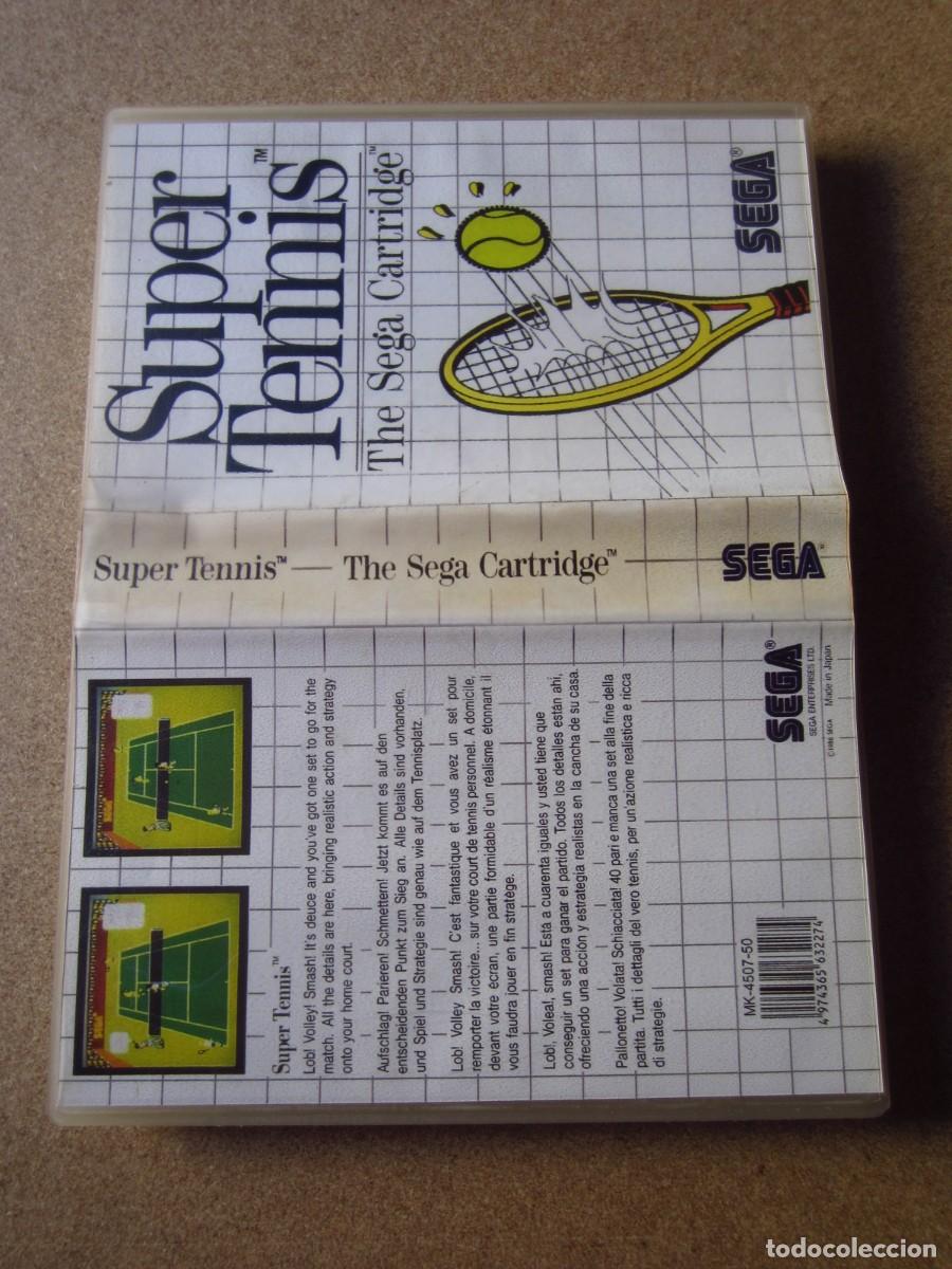 Videojuegos y consolas: Super Tennis (Sega Master System) - Foto 10