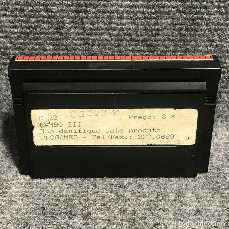 Videojuegos y consolas: RAMBO III TECTOY SEGA MASTER SYSTEM - Foto 3