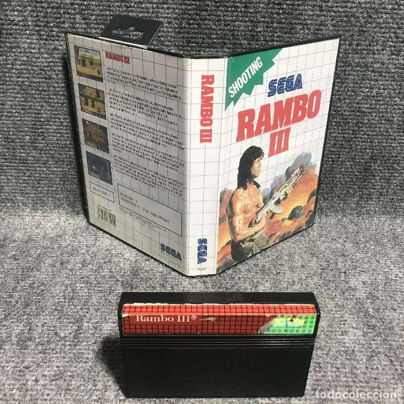 Videojuegos y consolas: RAMBO III TECTOY SEGA MASTER SYSTEM - Foto 1