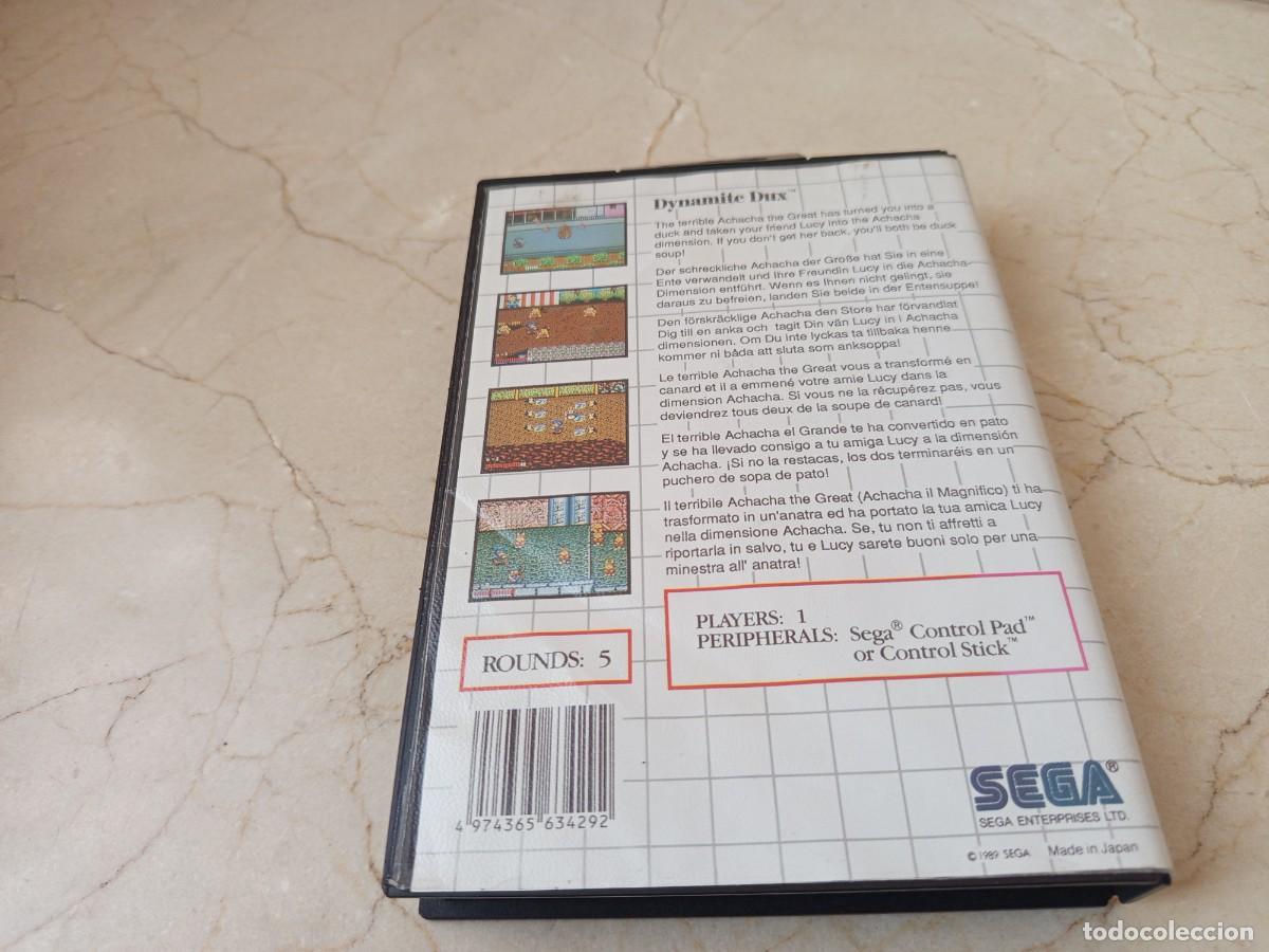 Videojuegos y consolas: Antiguo juego Dynamite Dux de Master System - Foto 2