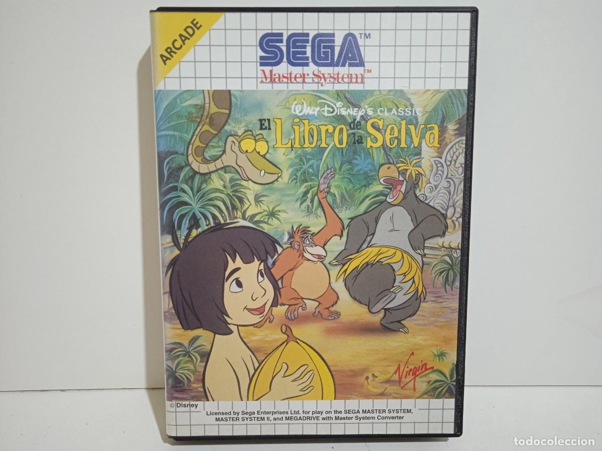 Videojuegos y consolas: El Libro De La Selva - Master System - PAL - Edicion Muy Rara Con Fallo De Impresion - Foto 1