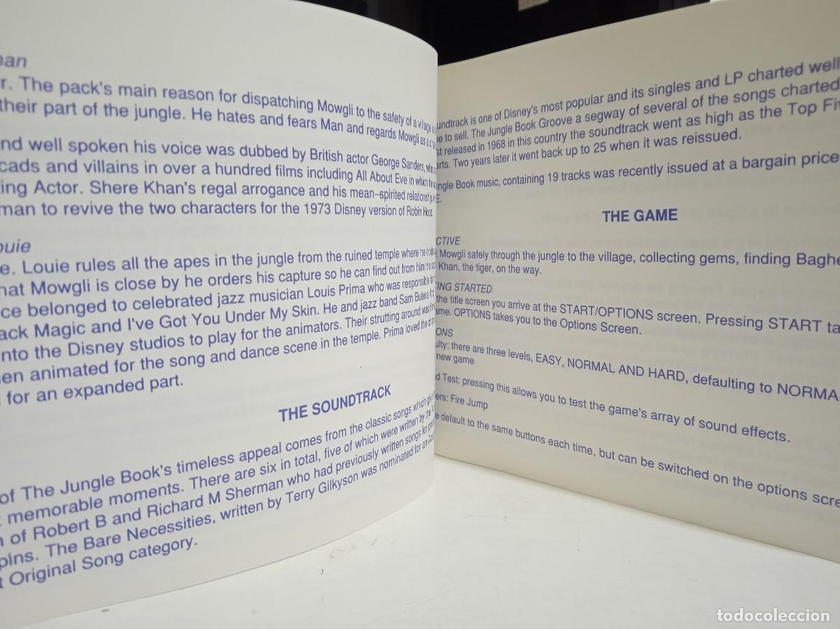 Videojuegos y consolas: El Libro De La Selva - Master System - PAL - Edicion Muy Rara Con Fallo De Impresion - Foto 12