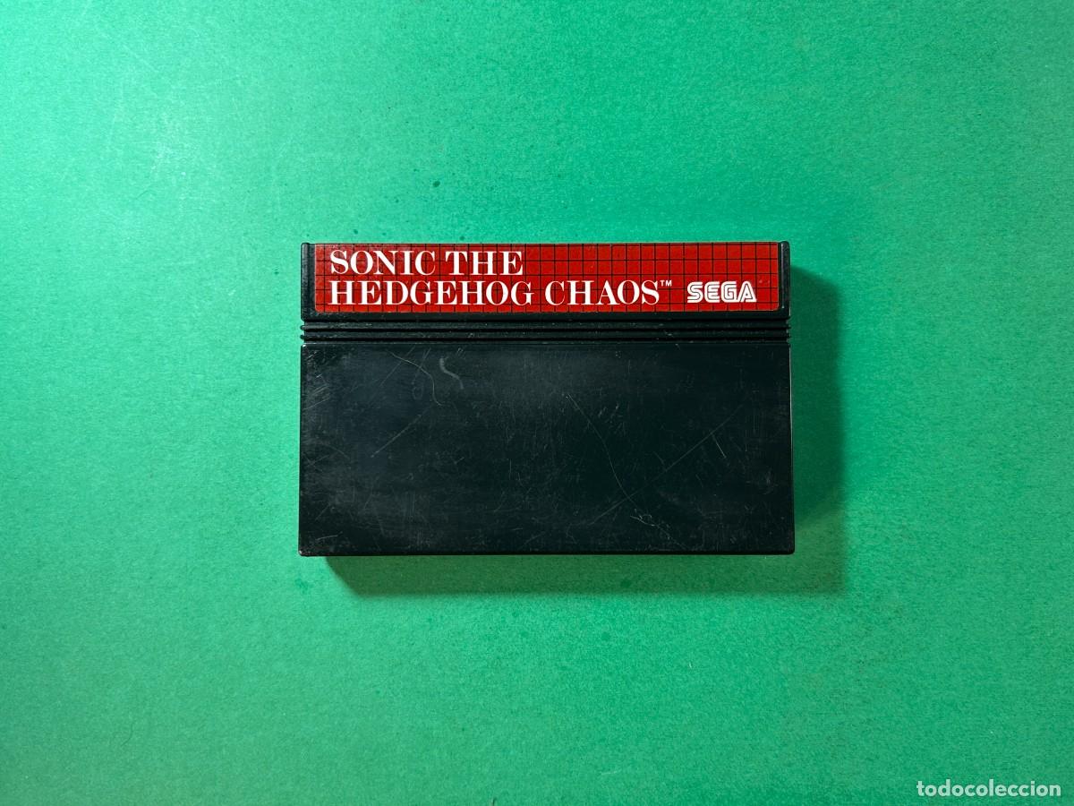 Videojuegos y consolas: JUEGO SONIC THE HEDGEOHOG CHAOS SEGA MASTER SYSTEM - Foto 1