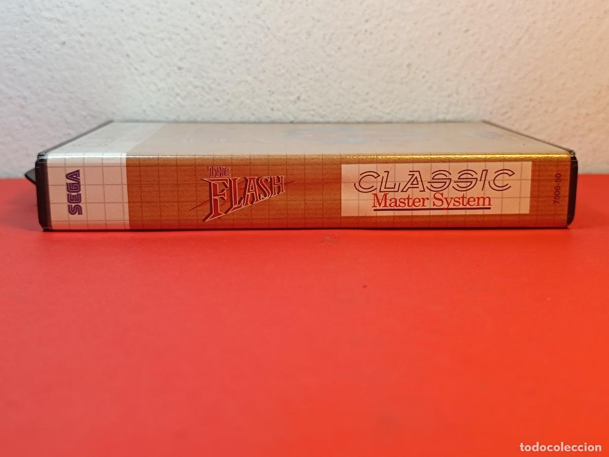 Videojuegos y consolas: Juego The Flash Master System Classic Pal Esp - Foto 5