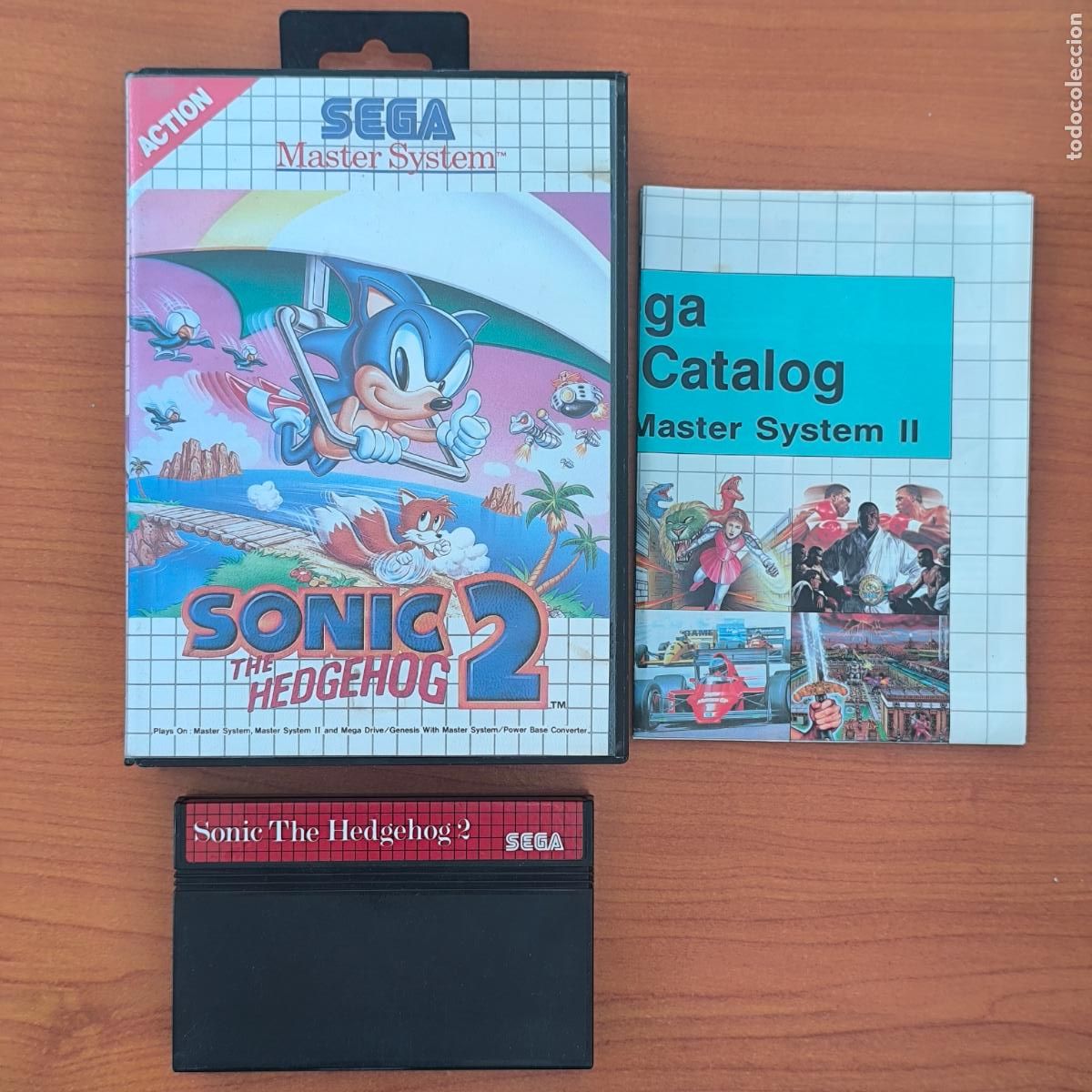 Videojuegos y consolas: SEGA MASTER SYSTEM, SONIC 2 THE HEDGEHOG - Foto 2