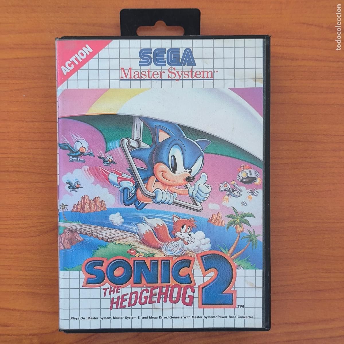 Videojuegos y consolas: SEGA MASTER SYSTEM, SONIC 2 THE HEDGEHOG - Foto 1