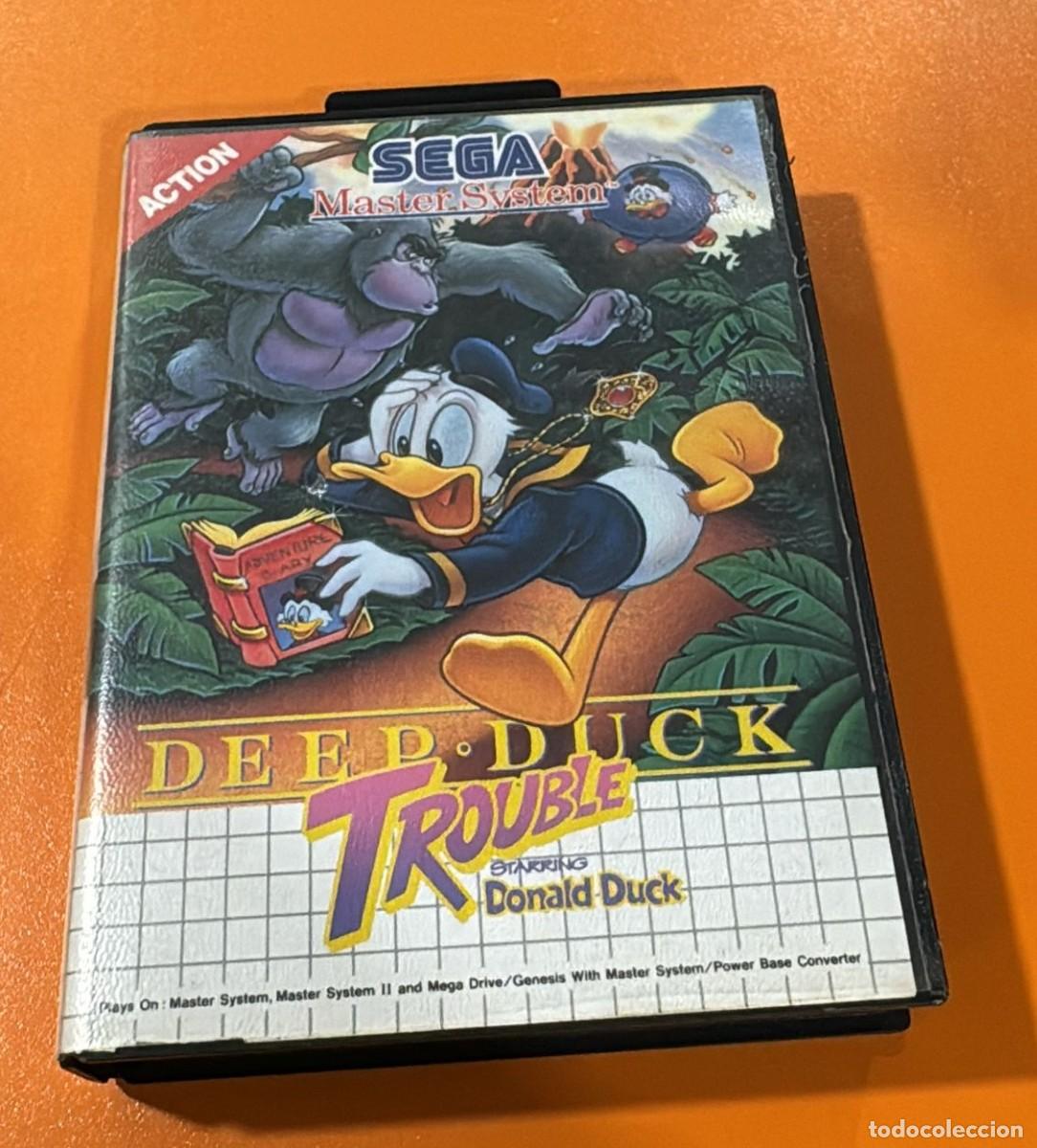 Videojuegos y consolas: Deep Duck Trouble Sega Master System - Foto 1
