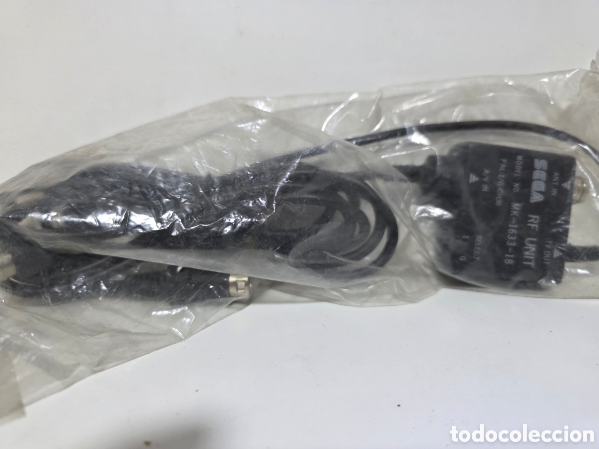 Videojuegos y consolas: Cable sega original para conectar megadrive a la tv - Foto 1