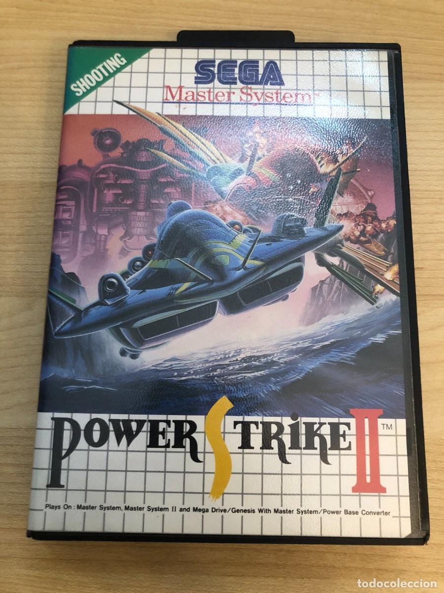 Videojuegos y consolas: Power Strike II Sega Master System Pal Espa&ntilde;a Sin Manual Original - Foto 1