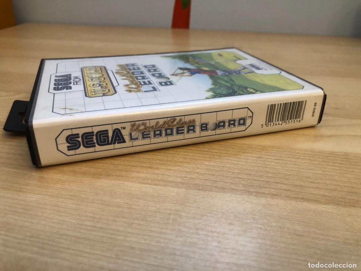 Videojuegos y consolas: World Class Leader Board Sega Master System Pal Espa&ntilde;a Completo Original - Foto 3