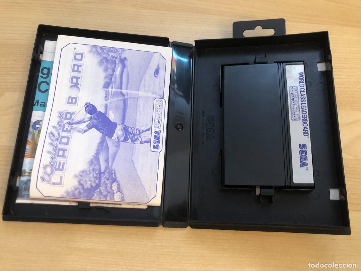 Videojuegos y consolas: World Class Leader Board Sega Master System Pal Espa&ntilde;a Completo Original - Foto 6