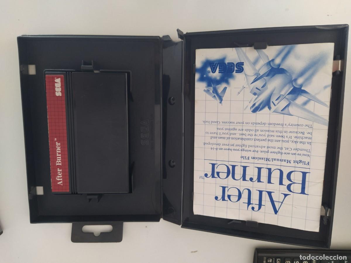 Videojuegos y consolas: AFTER BURNER SEGA MASTER SYSTEM COMPLETO ORIGINAL - Foto 3