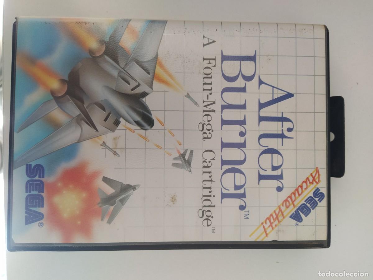 Videojuegos y consolas: AFTER BURNER SEGA MASTER SYSTEM COMPLETO ORIGINAL - Foto 1