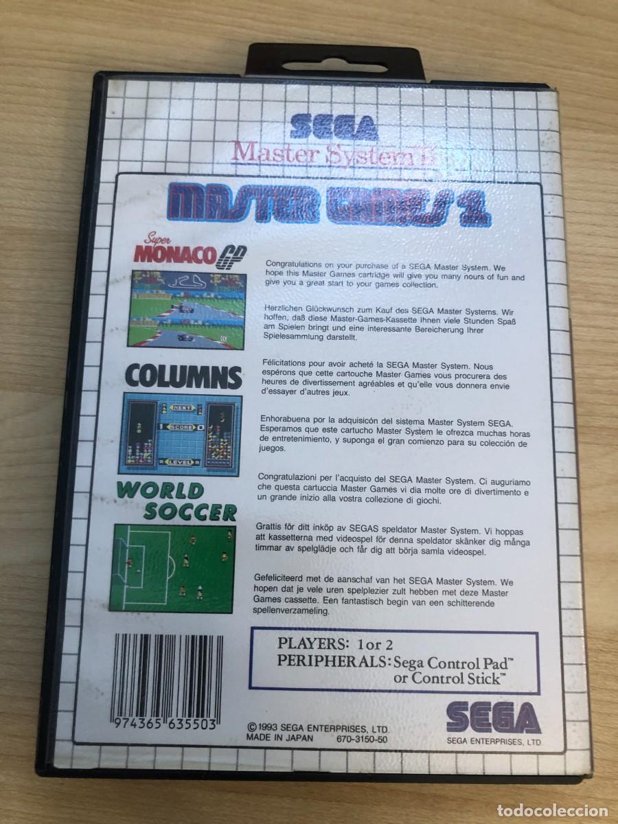 Videojuegos y consolas: Master Games 1 Sega Master System Pal Espa&ntilde;a Completo Original - Foto 2