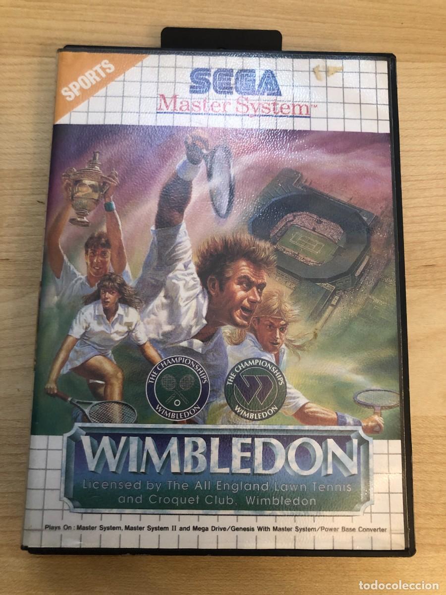 Videojuegos y consolas: Wimbledon Sega Master System Pal Espa&ntilde;a Completo Original - Foto 1