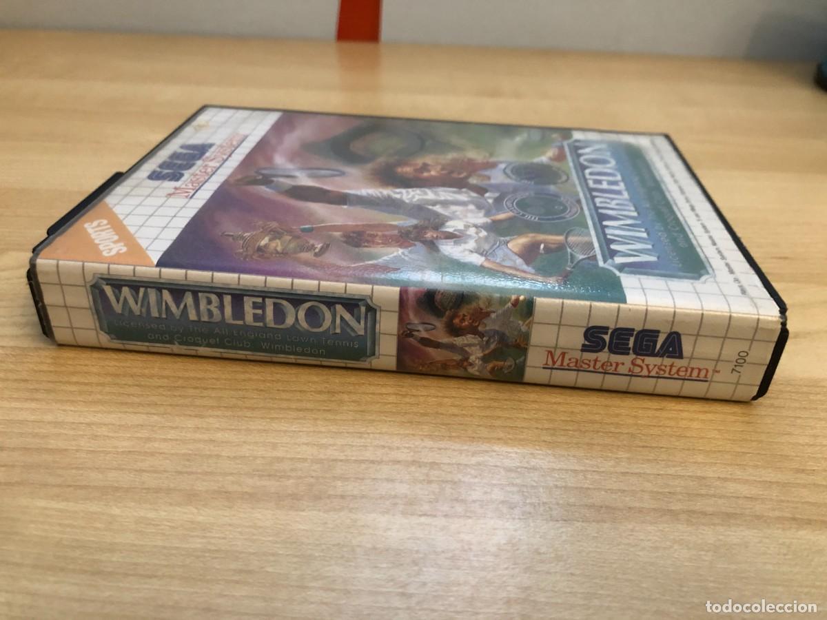 Videojuegos y consolas: Wimbledon Sega Master System Pal Espa&ntilde;a Completo Original - Foto 3