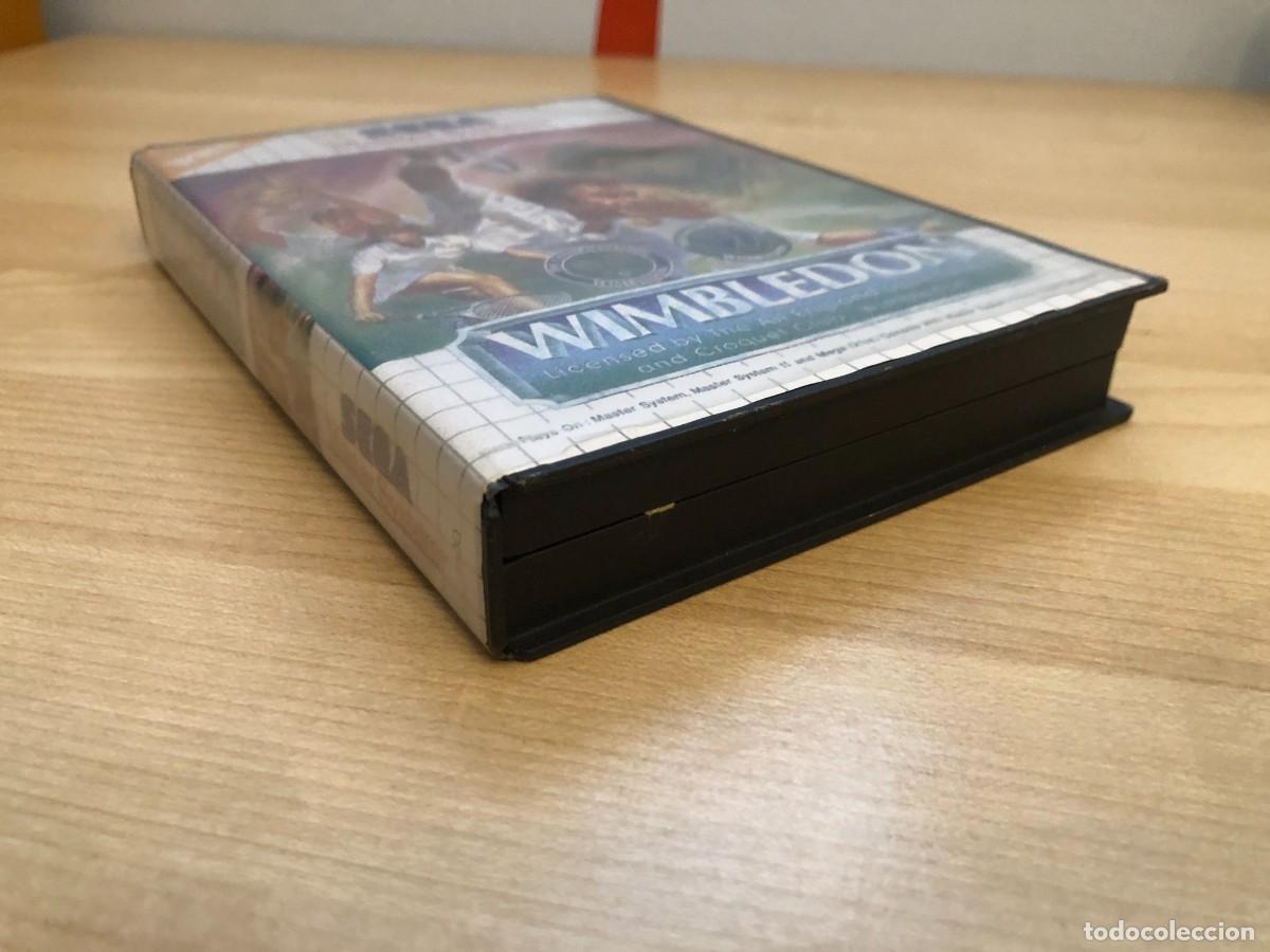 Videojuegos y consolas: Wimbledon Sega Master System Pal Espa&ntilde;a Completo Original - Foto 4