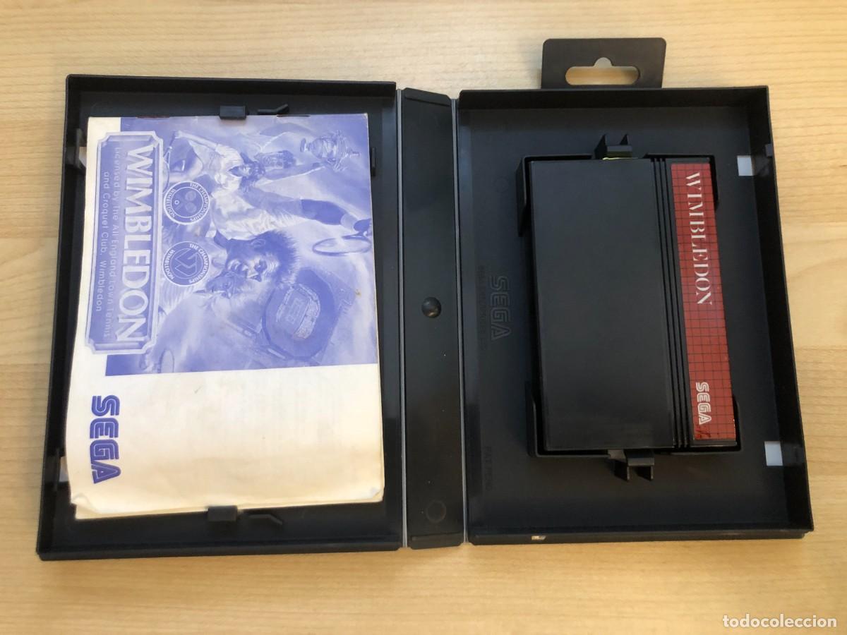 Videojuegos y consolas: Wimbledon Sega Master System Pal Espa&ntilde;a Completo Original - Foto 6