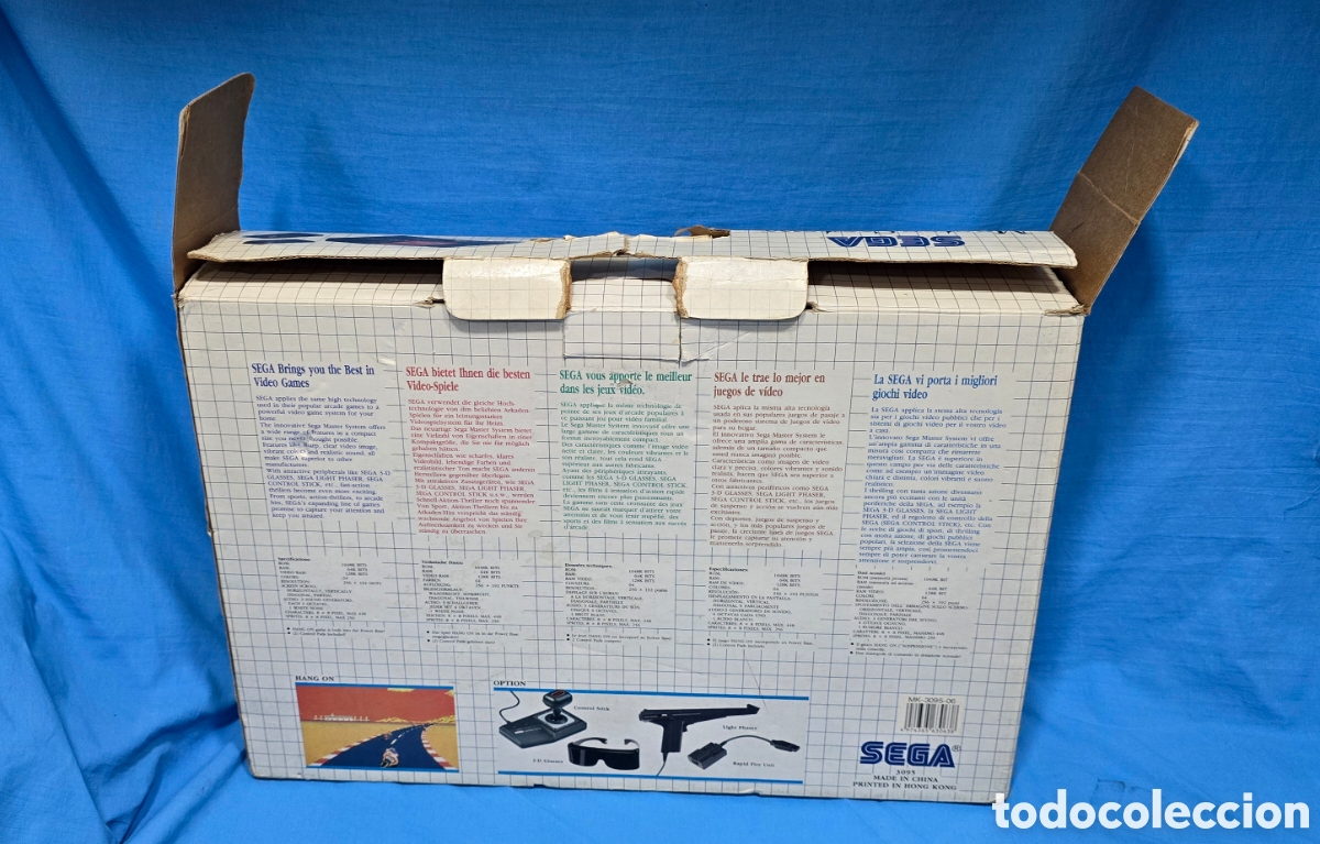 Videojuegos y consolas: SEGA MASTER SYSTEM PRIMER MODELO EN CAJA. FUNCIONA - Foto 9